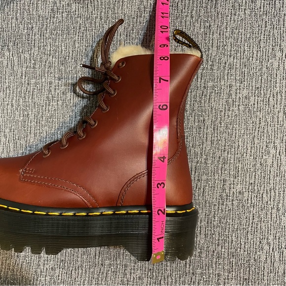 Dr. Martens Jadon Faux Fur Lined Lug Sole Boots - Picture 14 of 16